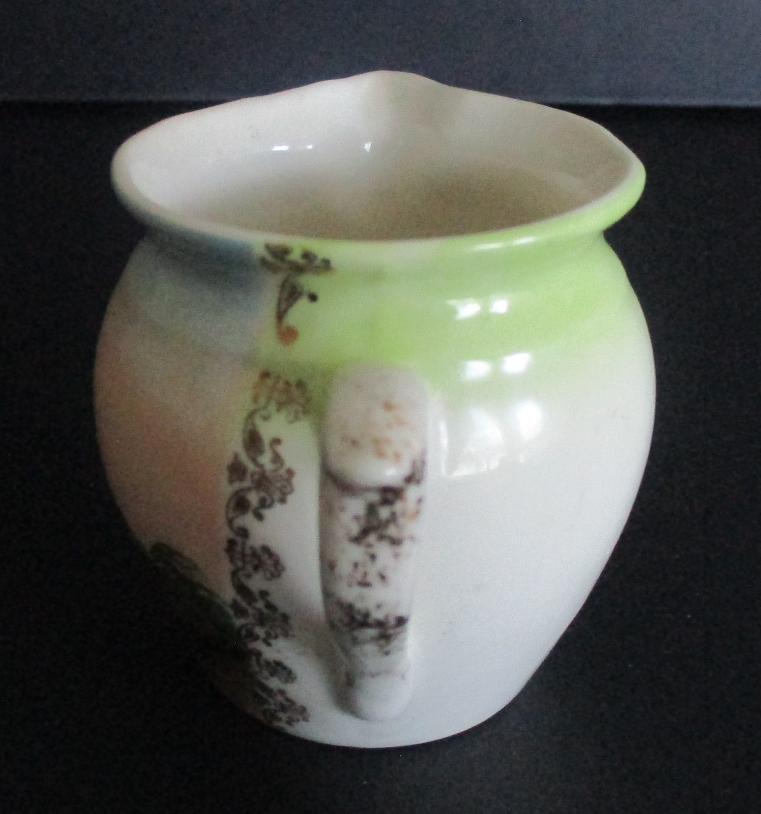 Early 20th Century Souvenir Creamer Mt. Tom Summit House Holyoke Massachusetts