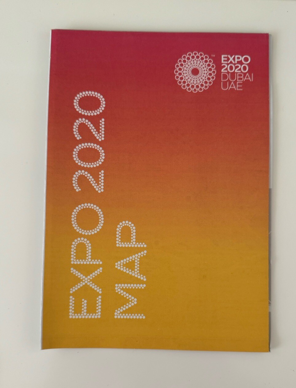Uae EXPO 2020 Dubai Official Map English & Arabic US SELLER