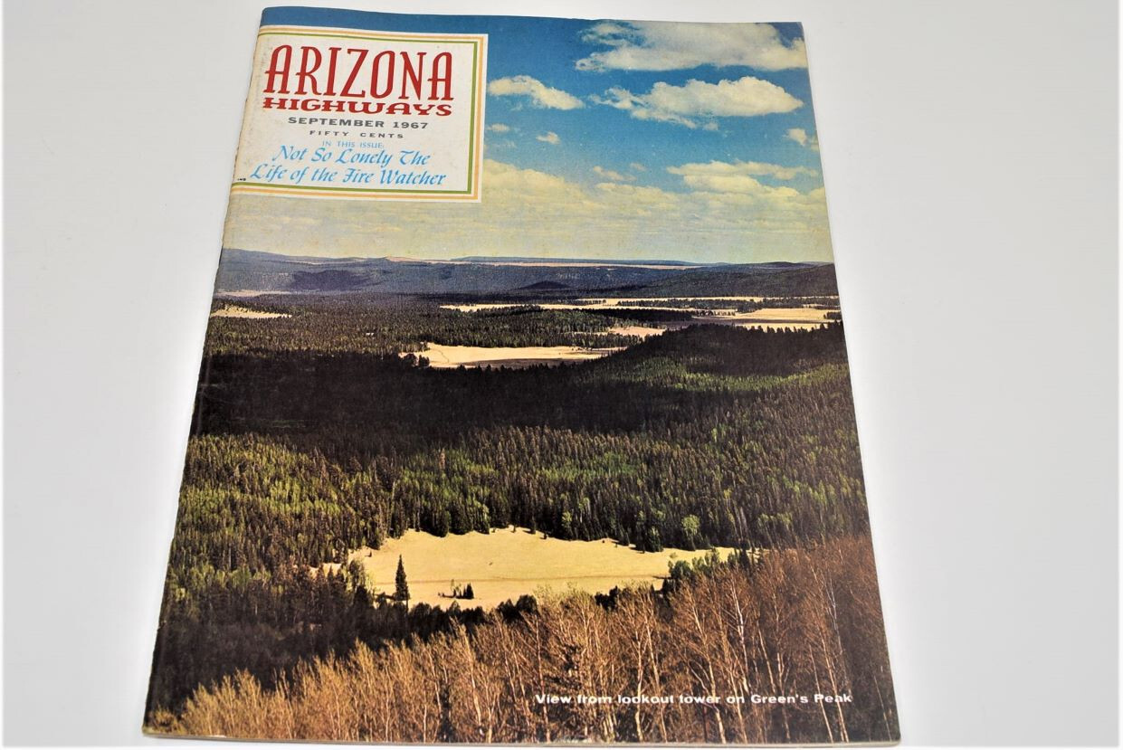 Vintage Arizona Highways Magazine (Lot of 8 Issues) Year Circulated (1967)
